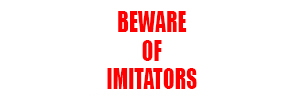 Beware of Imitators